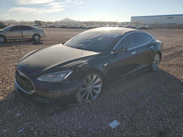 5YJSA1CP8DFP05818 - 2013 TESLA MODEL S BLUE photo 1