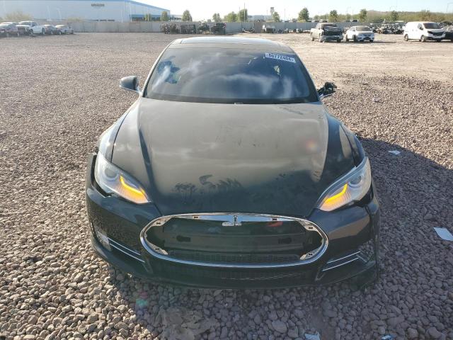 5YJSA1CP8DFP05818 - 2013 TESLA MODEL S BLUE photo 5
