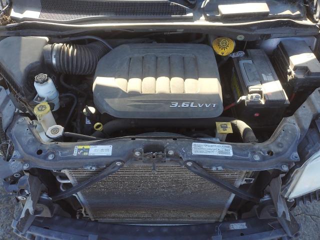 2C4RC1BG8ER358104 - 2014 CHRYSLER TOWN & COU TOURING GRAY photo 11