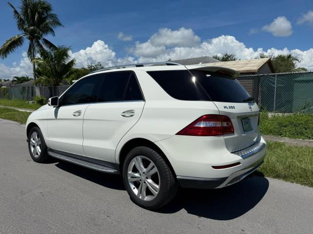 4JGDA5JB8DA231025 - 2013 MERCEDES-BENZ ML 350 Blanc photo 3