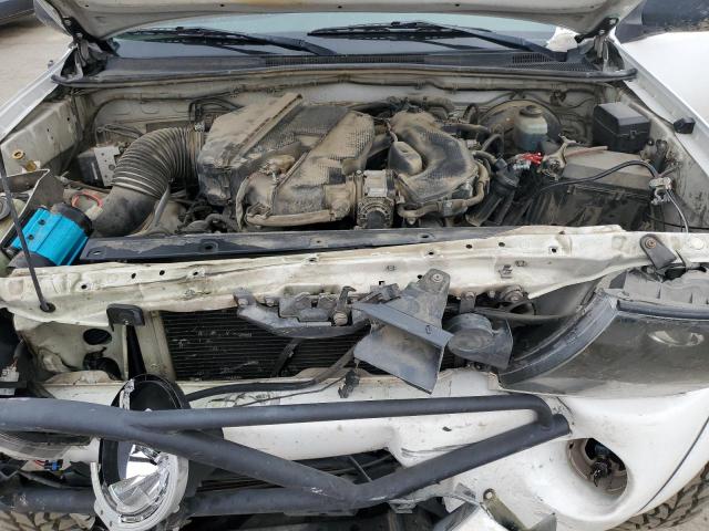 5TETU62N75Z111021 - 2005 TOYOTA TACOMA PRERUNNER ACCESS CAB WHITE photo 11