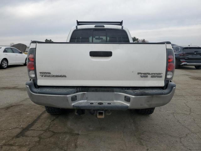 5TETU62N75Z111021 - 2005 TOYOTA TACOMA PRERUNNER ACCESS CAB WHITE photo 6