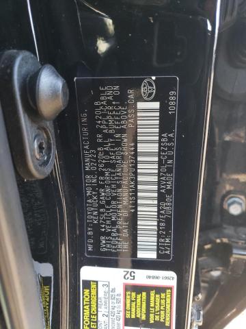 4T1S11AK3PU137444 - 2023 TOYOTA CAMRY SE NIGHT SHADE BLACK photo 12