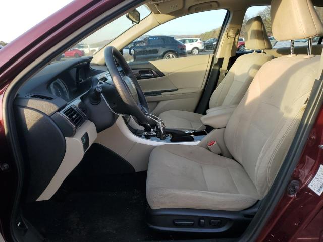 1HGCR2F76HA040691 - 2017 HONDA ACCORD EX BURGUNDY photo 7