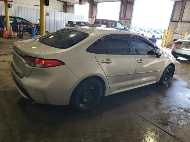 5YFEPRAE7LP071030 - 2020 TOYOTA COROLLA LE ვერცხლისფერი ფოტო 3