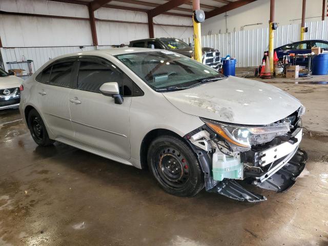 5YFEPRAE7LP071030 - 2020 TOYOTA COROLLA LE ვერცხლისფერი ფოტო 4