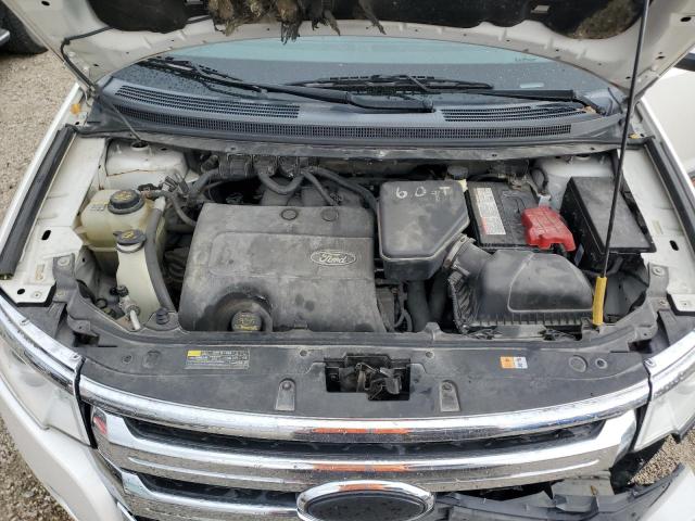 2FMDK4JC2DBC67703 - 2013 FORD EDGE SEL WHITE photo 12
