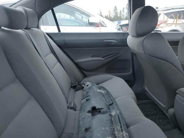 2HGFA16316H019385 - 2006 HONDA CIVIC DX VP Argent photo 10