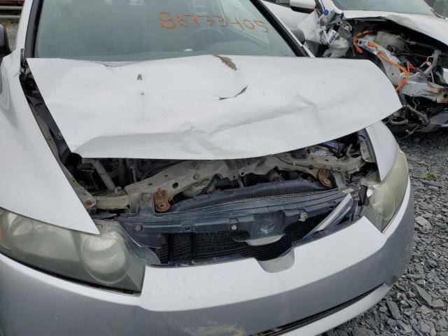 2HGFA16316H019385 - 2006 HONDA CIVIC DX VP Argent photo 12