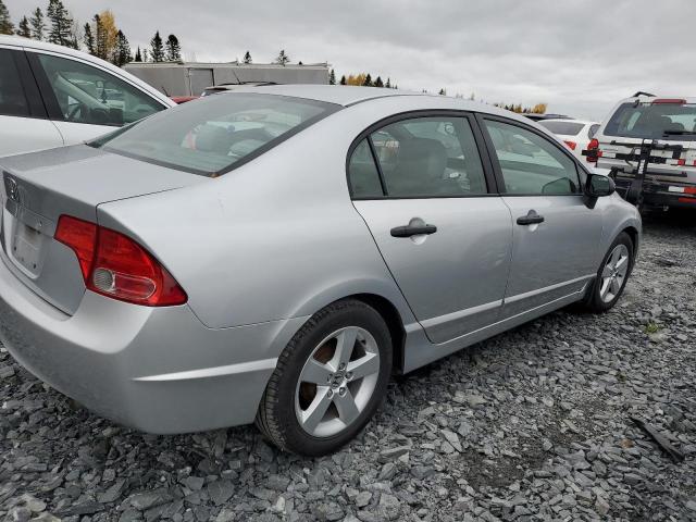 2HGFA16316H019385 - 2006 HONDA CIVIC DX VP Argent photo 3