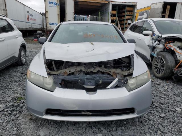 2HGFA16316H019385 - 2006 HONDA CIVIC DX VP Argent photo 5