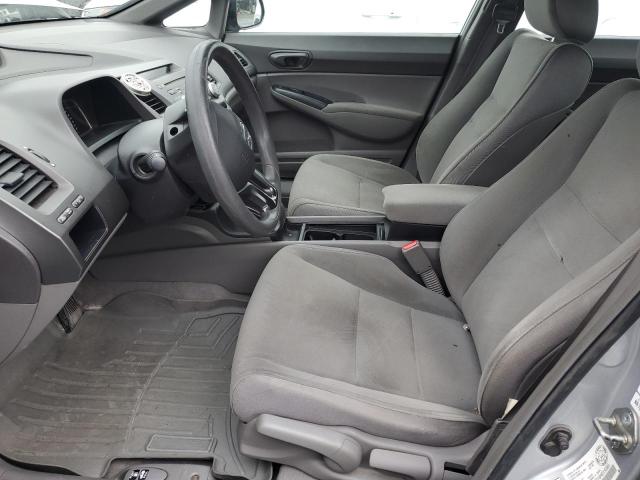 2HGFA16316H019385 - 2006 HONDA CIVIC DX VP Argent photo 7