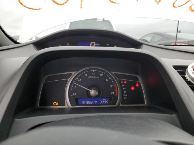 2HGFA16316H019385 - 2006 HONDA CIVIC DX VP Argent photo 9