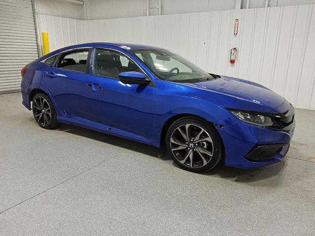2HGFC2F87LH571786 - 2020 HONDA CIVIC SPORT BLUE photo 4