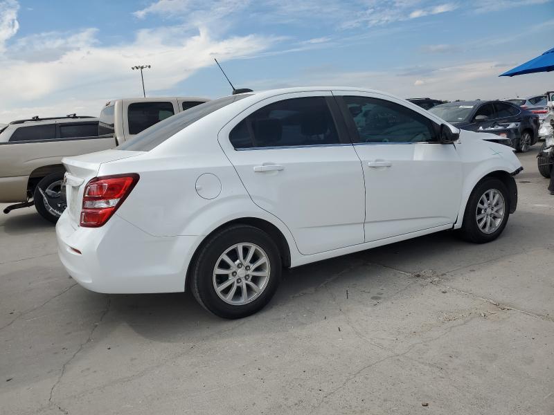 1G1JD5SB5K4146029 - 2019 CHEVROLET SONIC LT Blanco foto 3
