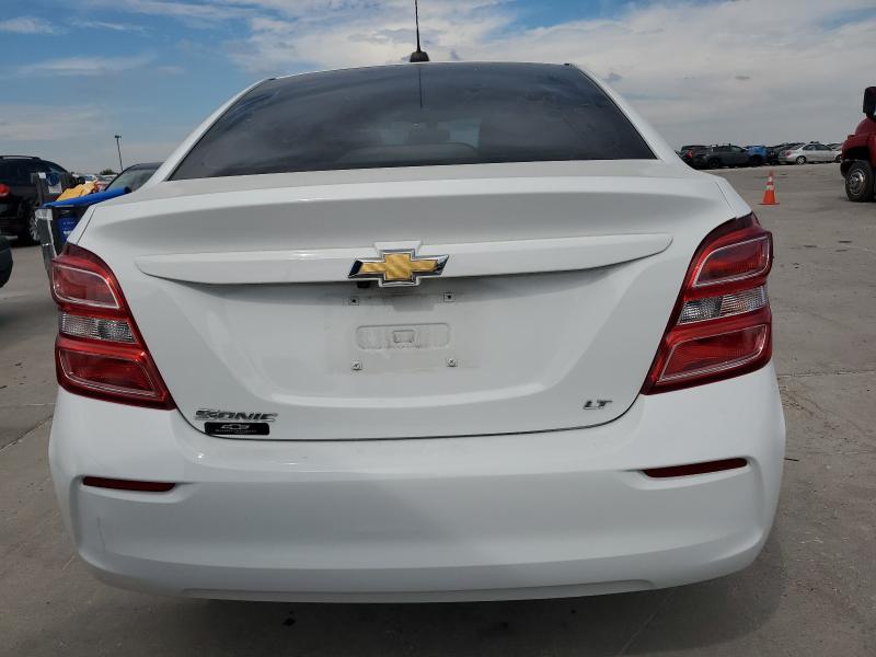 1G1JD5SB5K4146029 - 2019 CHEVROLET SONIC LT Blanco foto 6