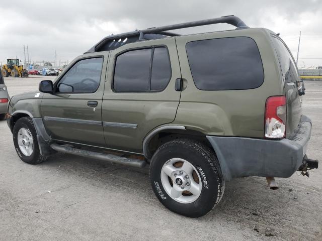 5N1ED28T63C701483 - 2003 NISSAN XTERRA XE GREEN photo 2