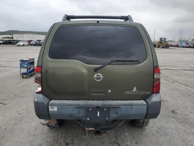 5N1ED28T63C701483 - 2003 NISSAN XTERRA XE GREEN photo 6