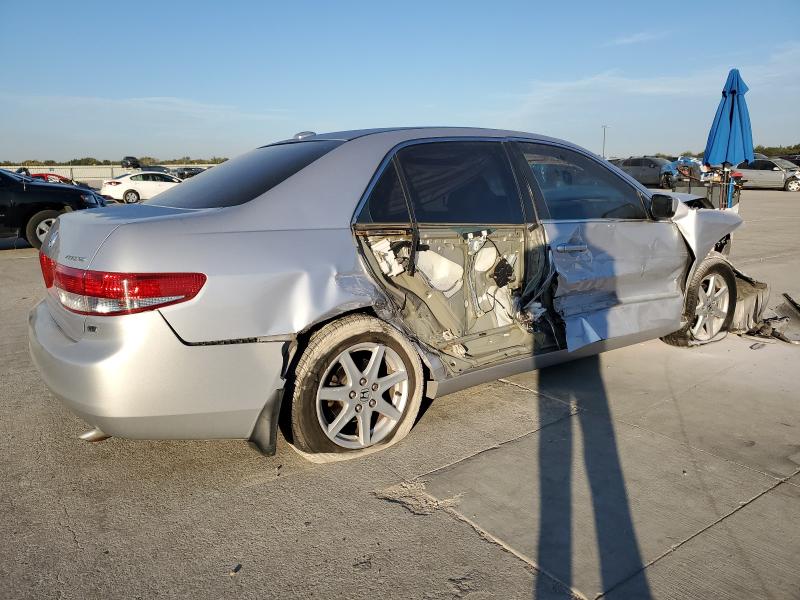 1HGCM66594A084280 - 2004 HONDA ACCORD EX SILVER photo 3