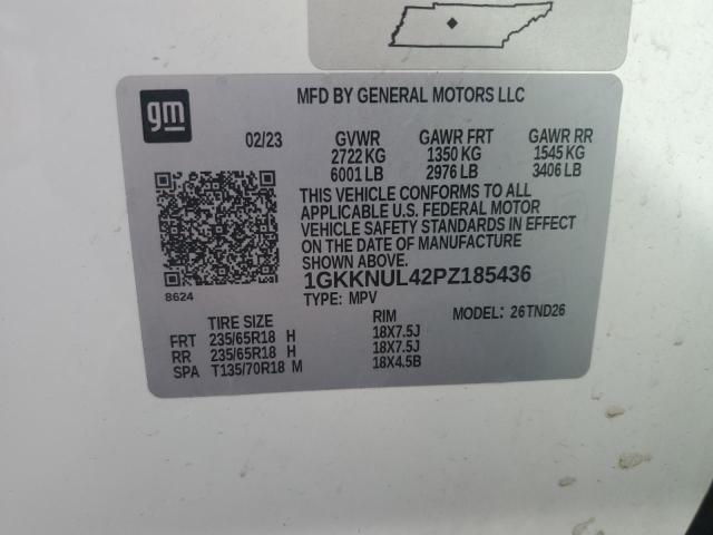 1GKKNUL42PZ185436 - 2023 GMC ACADIA SLT Ağ foto 14