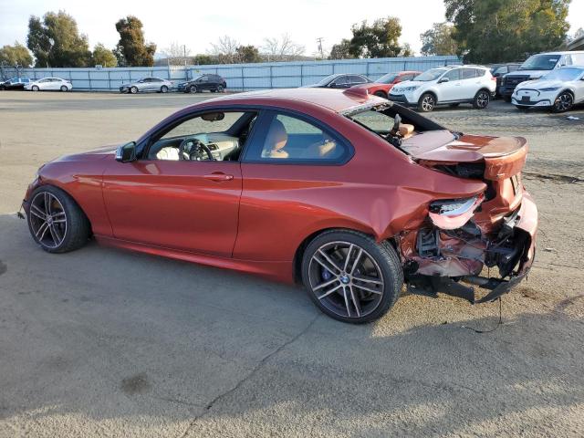 WBA2J7C51JVD60775 - 2018 BMW M240XI ORANGE photo 2
