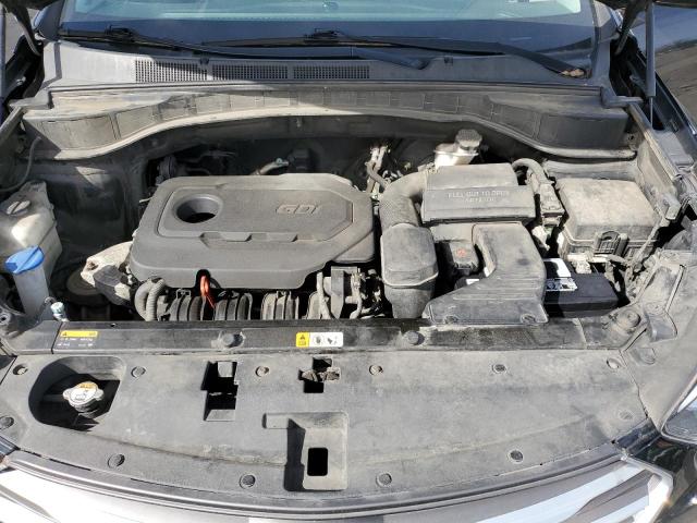 5NMZU3LB9HH048084 - 2017 HYUNDAI SANTA FE S Սև լուսանկար 12