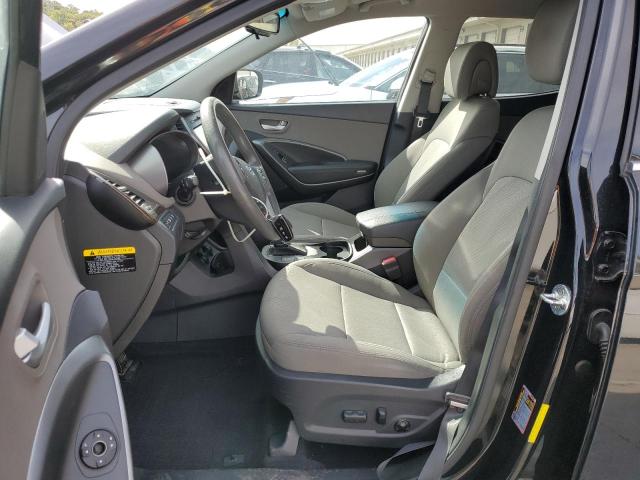 5NMZU3LB9HH048084 - 2017 HYUNDAI SANTA FE S Սև լուսանկար 7