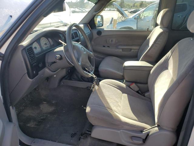 5TEWN72N51Z840936 - 2001 TOYOTA TACOMA XTRACAB WHITE photo 7