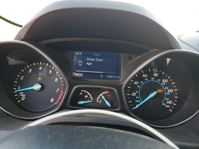 1FMCU0F78DUC14475 - 2013 FORD ESCAPE S GRAY photo 9