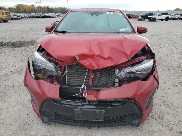 2T1BURHE7JC059751 - 2018 TOYOTA COROLLA L Qırmızı foto 5