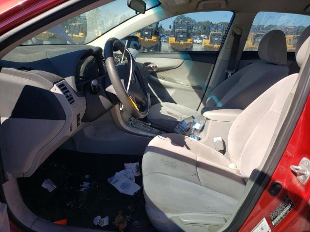 JTDBU4EE2BJ101398 - 2011 TOYOTA COROLLA BASE BURGUNDY photo 7