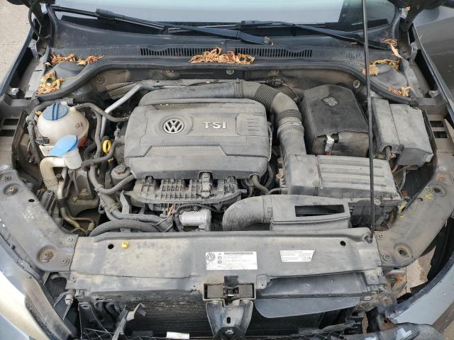 3VWD07AJ8FM408105 - 2015 VOLKSWAGEN JETTA SE GRAY photo 11