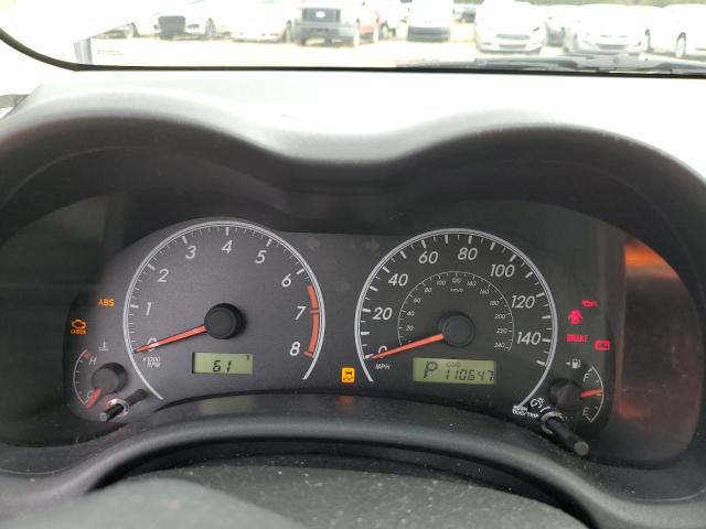 2T1BU4EEXCC839298 - 2012 TOYOTA COROLLA BASE Gümüş foto 9