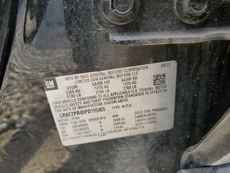 LRBFZPR40PD195405 - 2023 BUICK ENVISION ESSENCE Noir photo 13