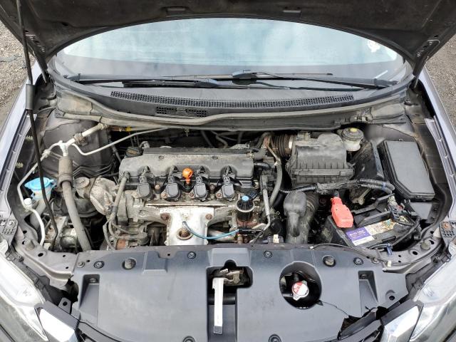 19XFB2F53FE273775 - 2015 HONDA CIVIC LX GRAY photo 11