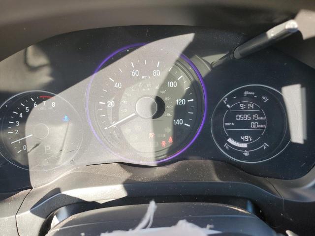 3CZRU6H36MM738086 - 2021 HONDA HR-V LX GRAY photo 9