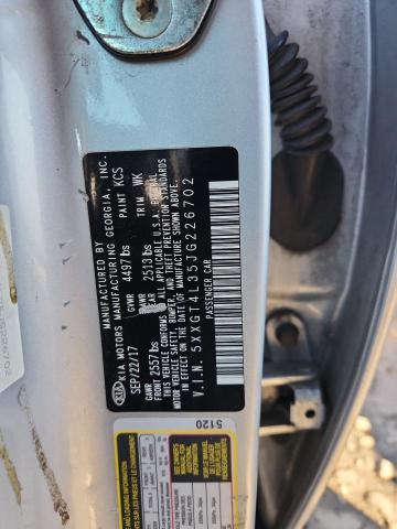 5XXGT4L35JG226702 - 2018 KIA OPTIMA LX Silber Foto 12