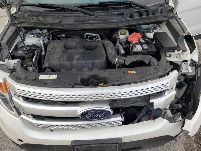 1FM5K7D9XDGC05819 - 2013 FORD EXPLORER XLT 白色 照片 12