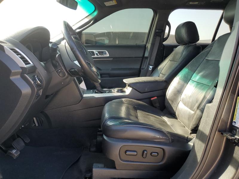 1FM5K8GT4FGA92966 - 2015 FORD EXPLORER SPORT GRAY photo 7