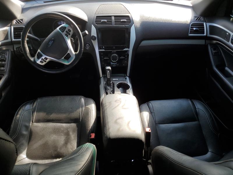 1FM5K8GT4FGA92966 - 2015 FORD EXPLORER SPORT GRAY photo 8