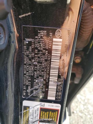 4T4BF1FKXER353837 - 2014 TOYOTA CAMRY L 黑色 照片 12