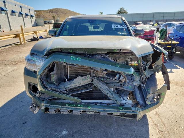 3TMCZ5AN4MM447122 - 2021 TOYOTA TACOMA DOUBLE CAB GREEN photo 5