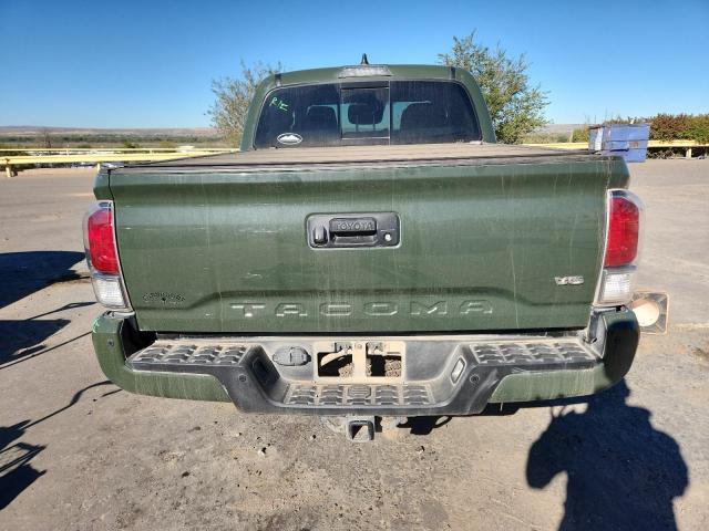 3TMCZ5AN4MM447122 - 2021 TOYOTA TACOMA DOUBLE CAB GREEN photo 6