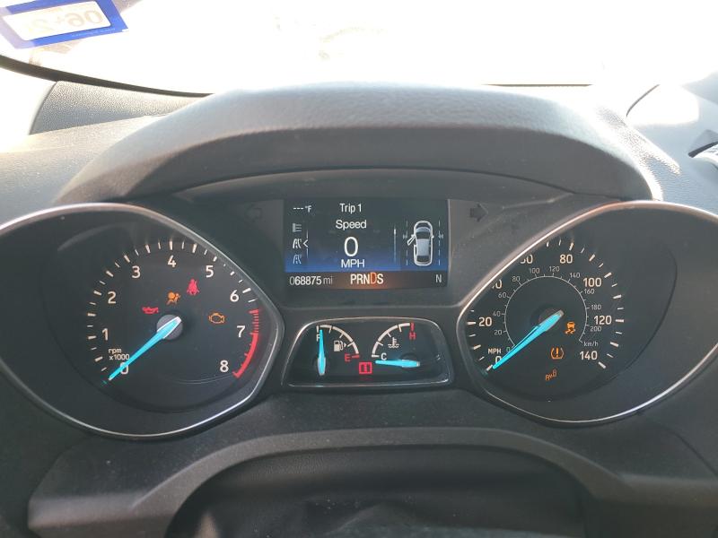 1FMCU0J97HUE54115 - 2017 FORD ESCAPE TITANIUM RED photo 9