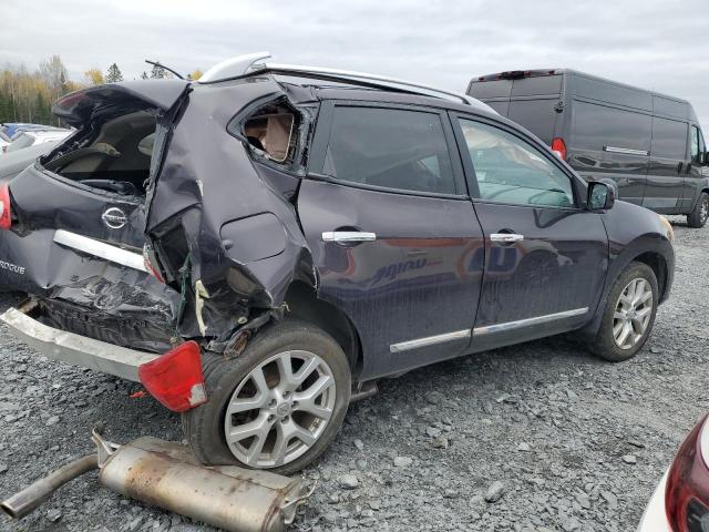 JN8AS5MTXDW016410 - 2013 NISSAN ROGUE S 紫色 照片 3