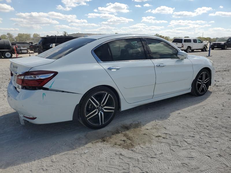 1HGCR3F91HA025247 - 2017 HONDA ACCORD TOURING WHITE photo 3