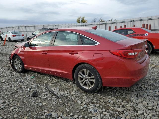 5NPE24AF3HH477420 - 2017 HYUNDAI SONATA SE 红色 照片 2