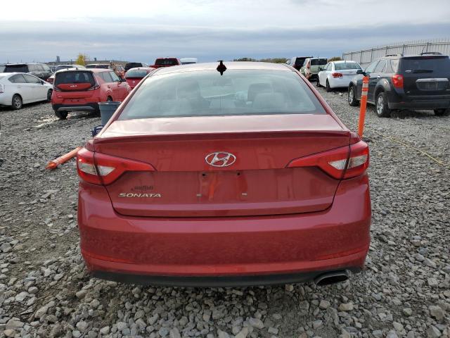 5NPE24AF3HH477420 - 2017 HYUNDAI SONATA SE 红色 照片 6
