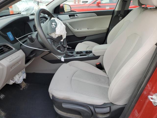 5NPE24AF3HH477420 - 2017 HYUNDAI SONATA SE 红色 照片 7
