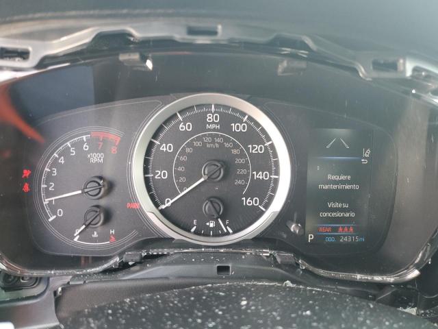 JTDEPMAE1NJ213866 - 2022 TOYOTA COROLLA LE ვერცხლისფერი ფოტო 9